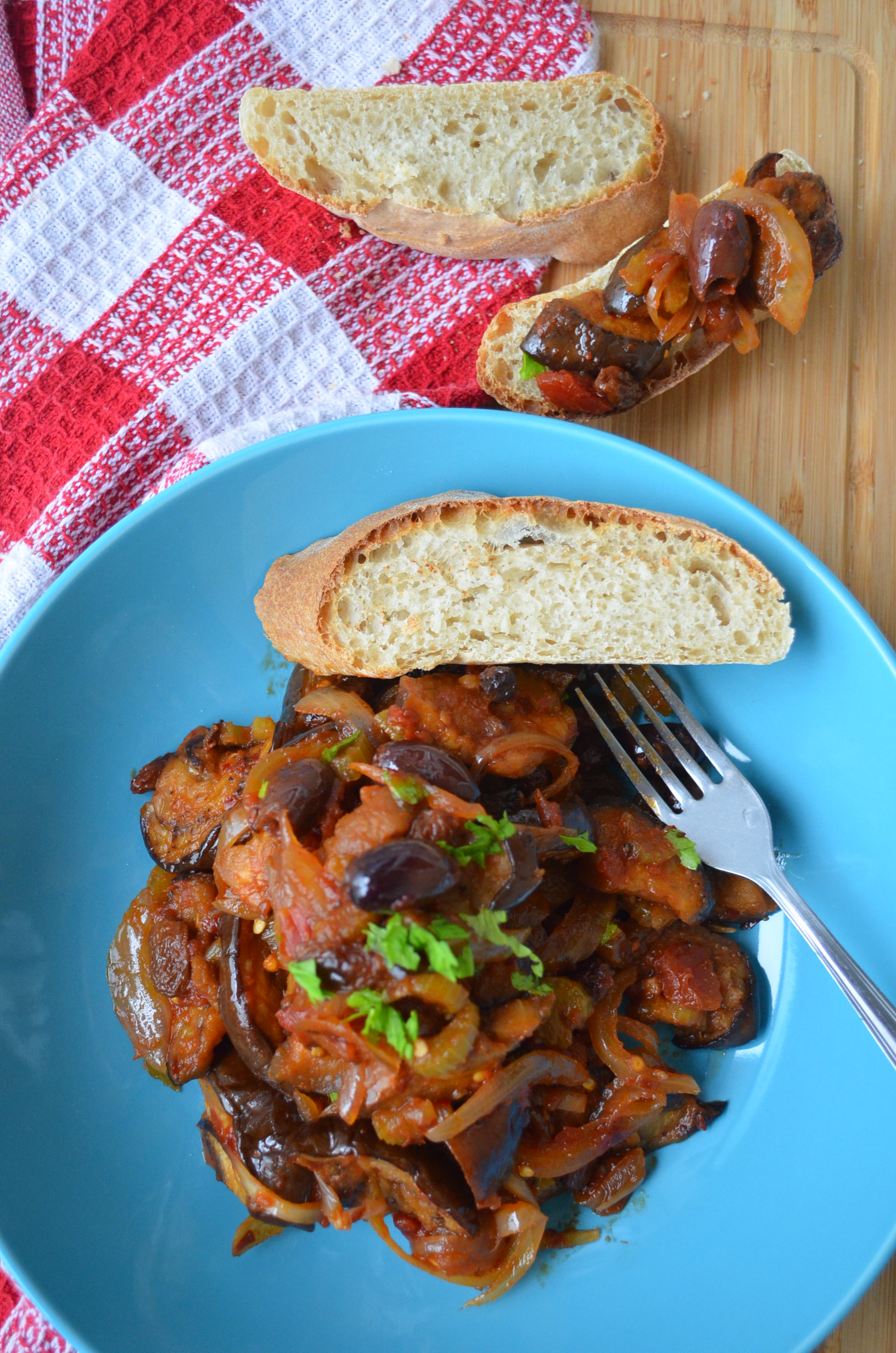 Caponata Eggplant Stew