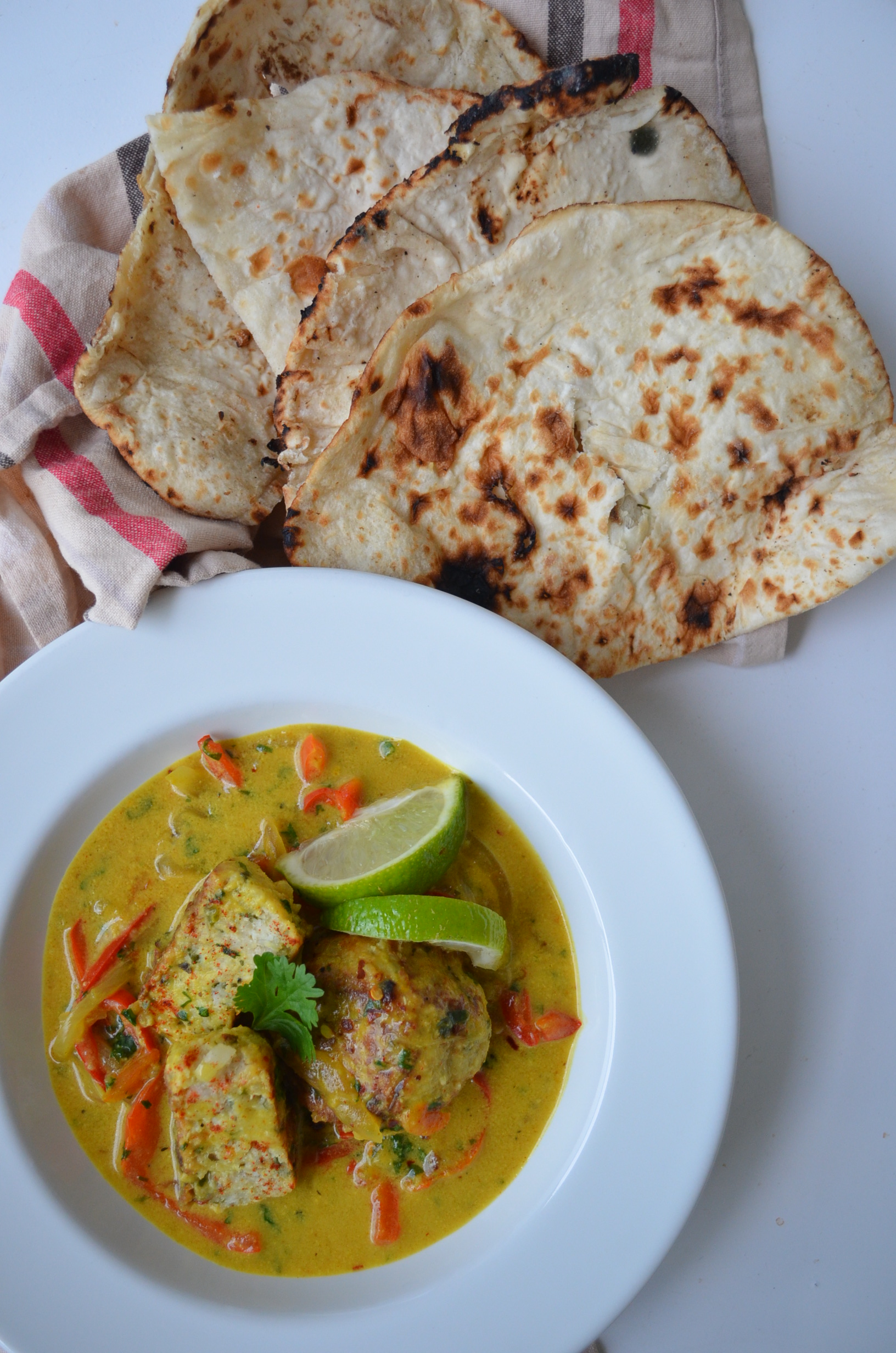 Cauliflower and Quinoa Meatballs in Coconut Milk Recipe