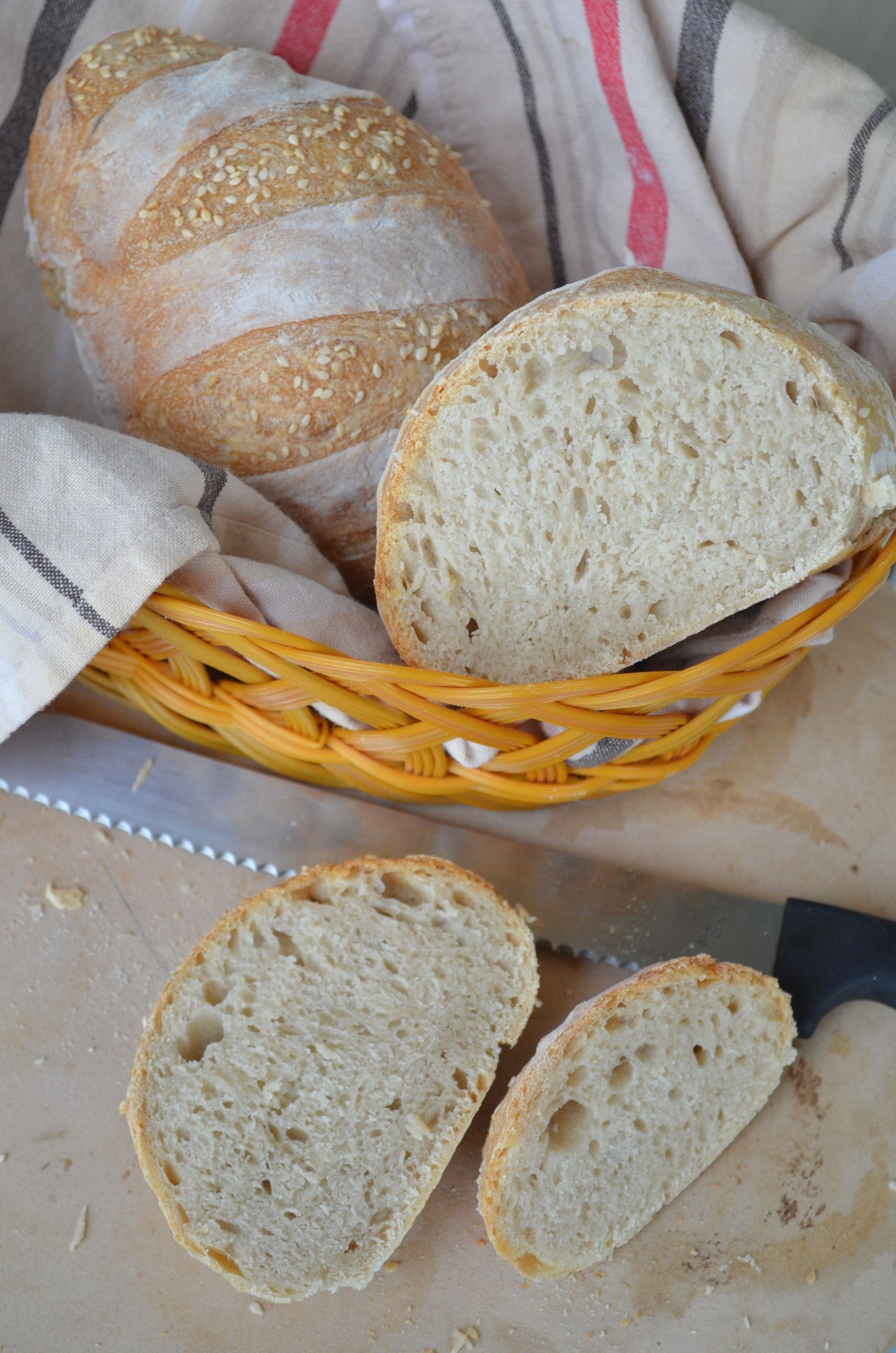 Easiest No Knead Bread