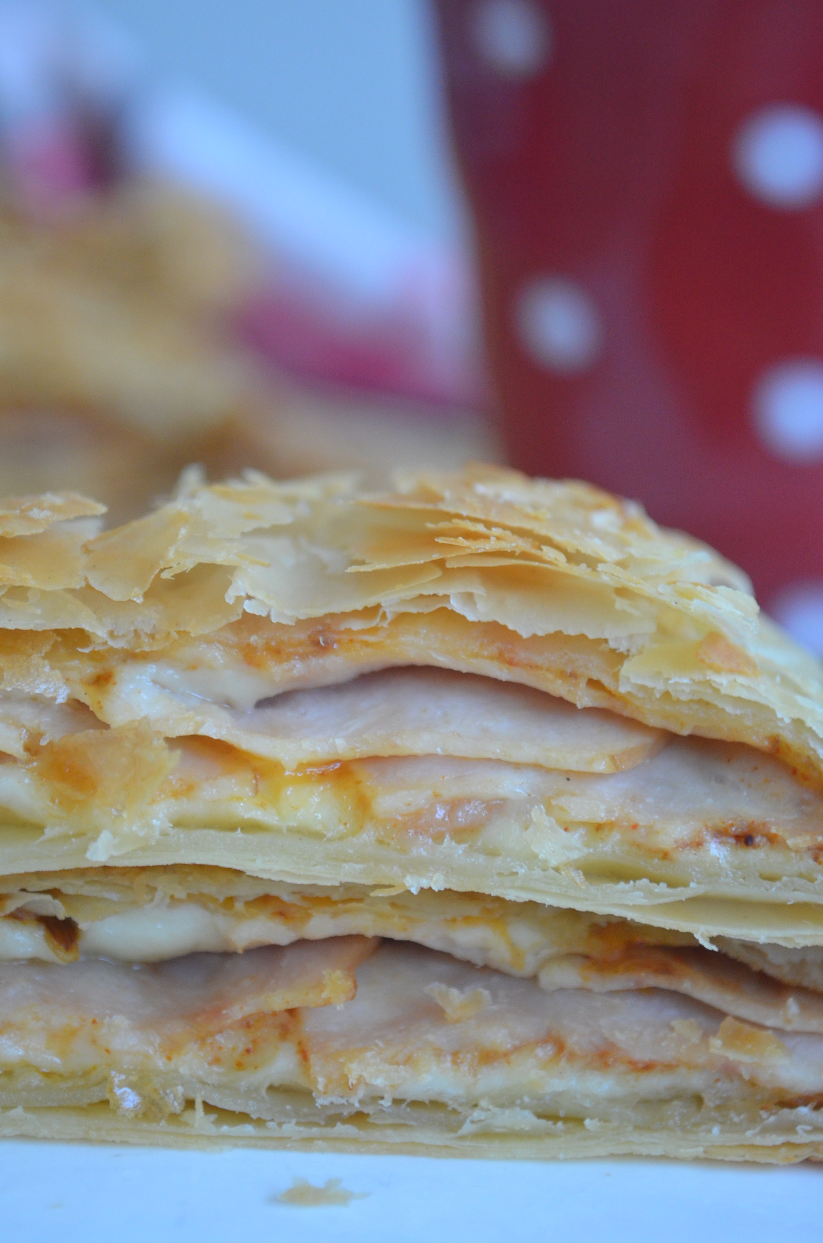 Ham and Cheese Puff Pastry Melt