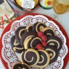 Chocolate Vanilla Pinwheel&nbsp;Cookie