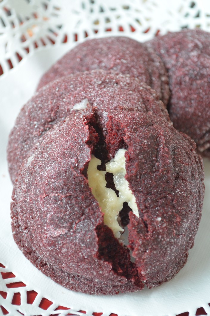 Cream Cheese Stuff Red Velvet Cookies Recipe