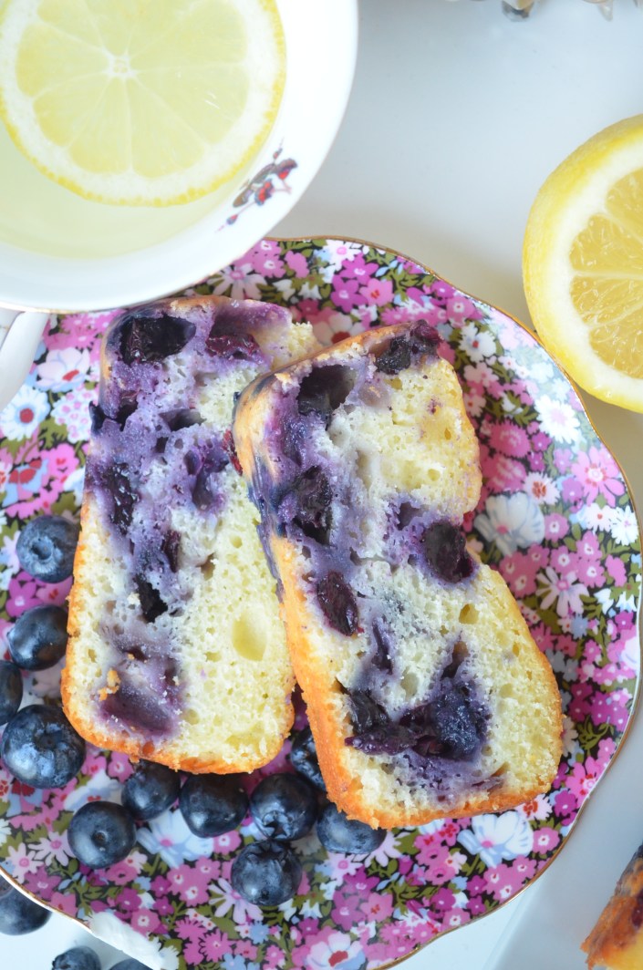 Lemon Blueberry Loaf Cake Recipe
