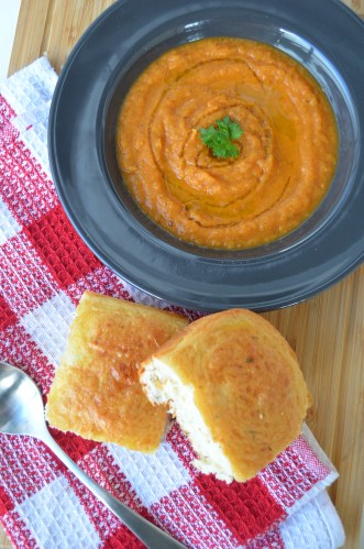 Roasted Tomato Basil Soup Recipe