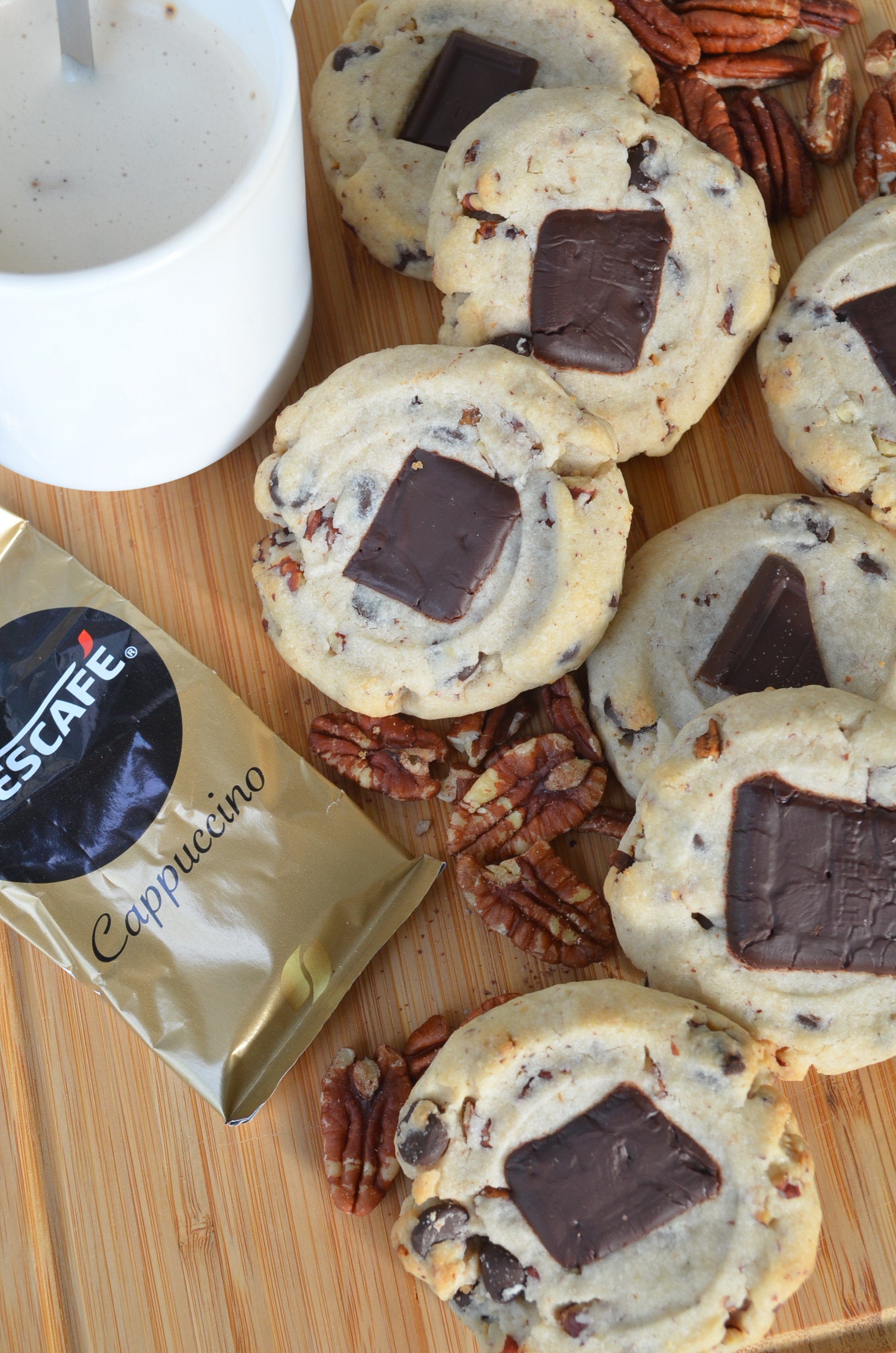 Shortbread Pecan Chocolate Chip Cookie