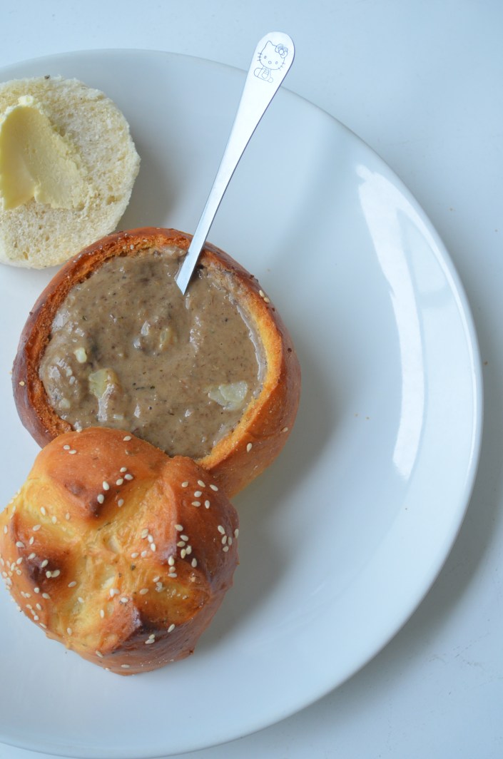 Dinner Rolls Bread Bowl