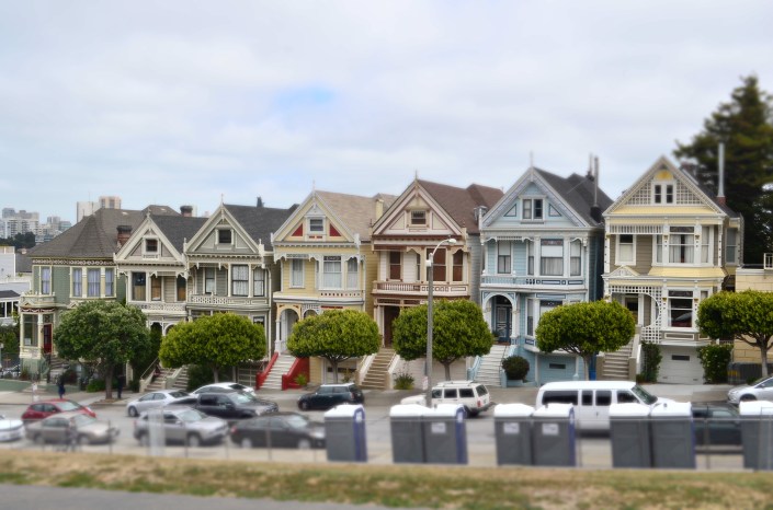 Painted Ladies San Francisco USA