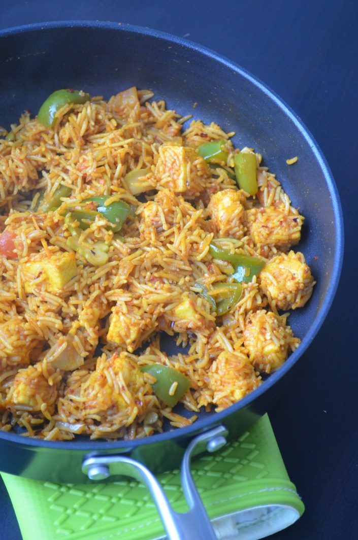 Paneer Biryani at SweetnSpicyLiving.com