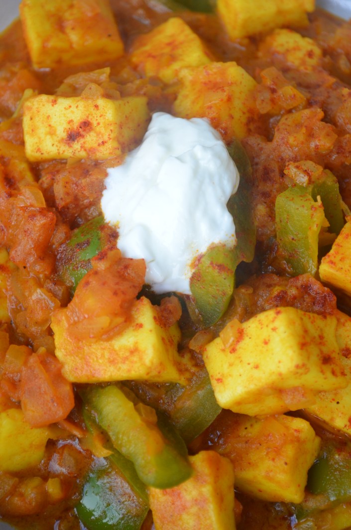 Paneer Masala Curry Paneer at SweetnSpicyLiving.com