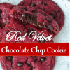 Red Velvet Chocolate Chip&nbsp;Cookie