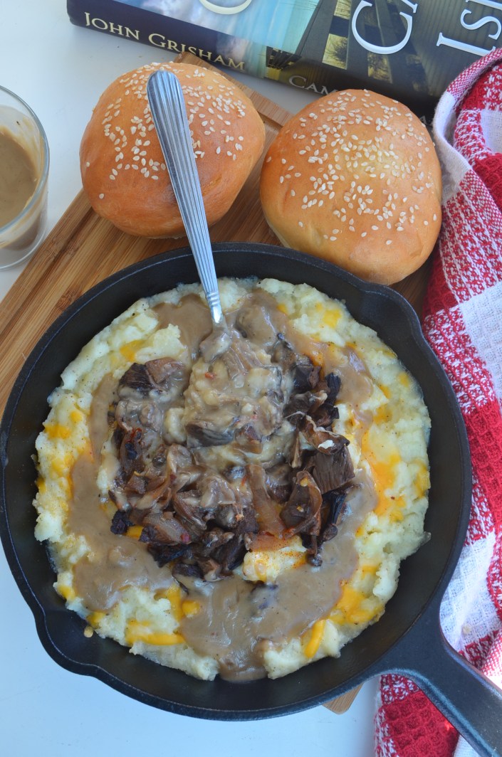 Mashed Potatoes with Sauteed Mushrooms Recipe at SweetNSPictLiving.com