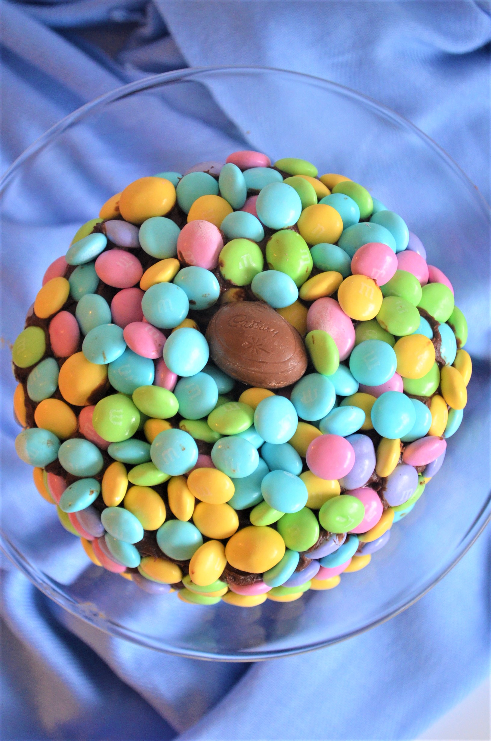 Easter Avocado Chocolate Cake at SweetNSpicyLiving.com