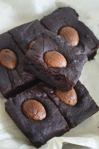 Easter Egg Brownie at SweetNSpicyLiving.com