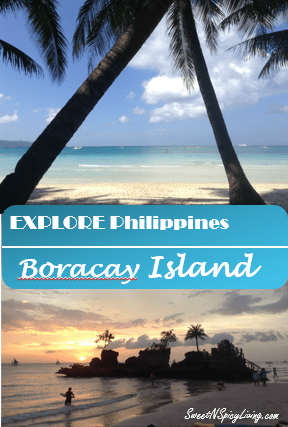 White Sand of Boracay Island Philippines