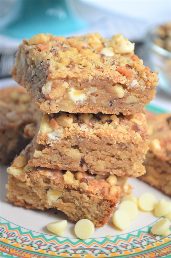 Blondies by SweetNSpicyLiving.com