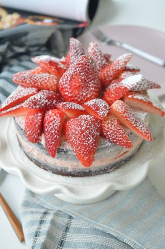 Chocolate Strawberry Short Cake at SweetnSpicyLiving.com