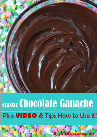 [VIDEO] How To Make Classic Chocolate Ganache & Tips on How To Use It