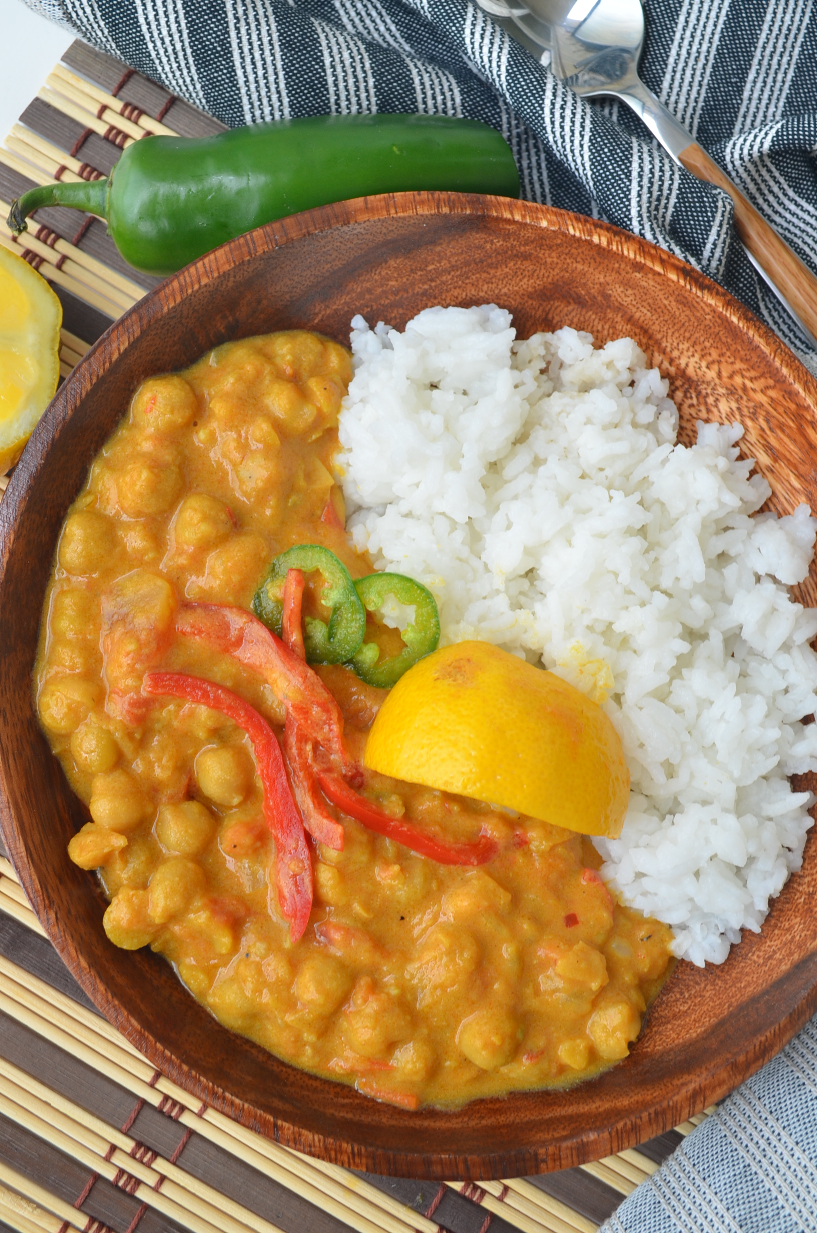 Coconut Chickpea Curry