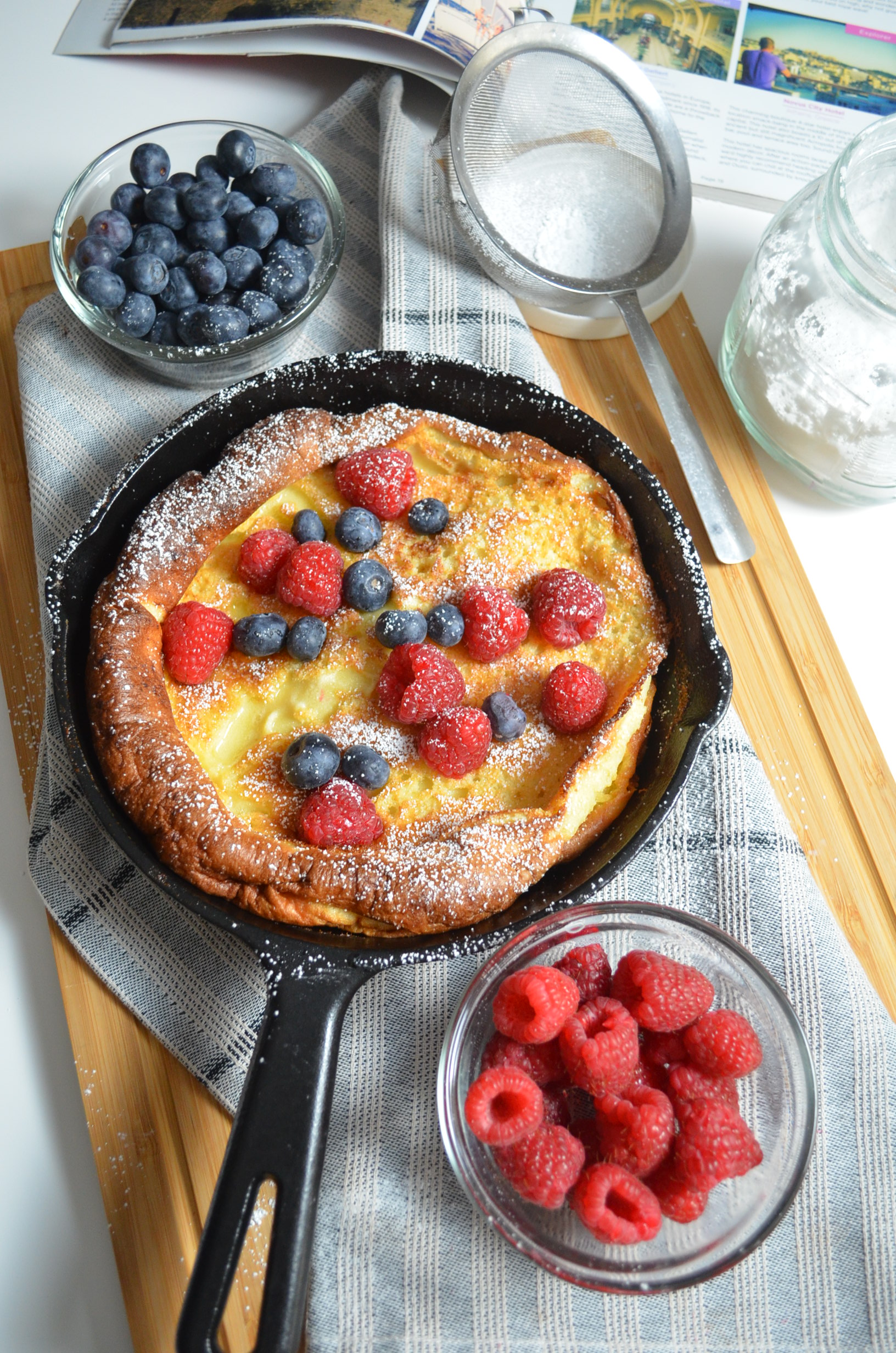 German pancakes, Dutch Baby Pancakes By SweetnSpicyLiving.com