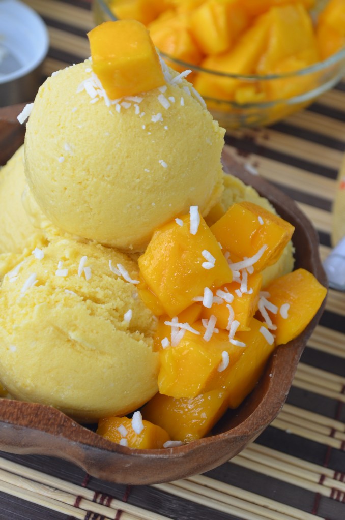 Mango Frozen Yogurt By SweetnSpicyLiving,com