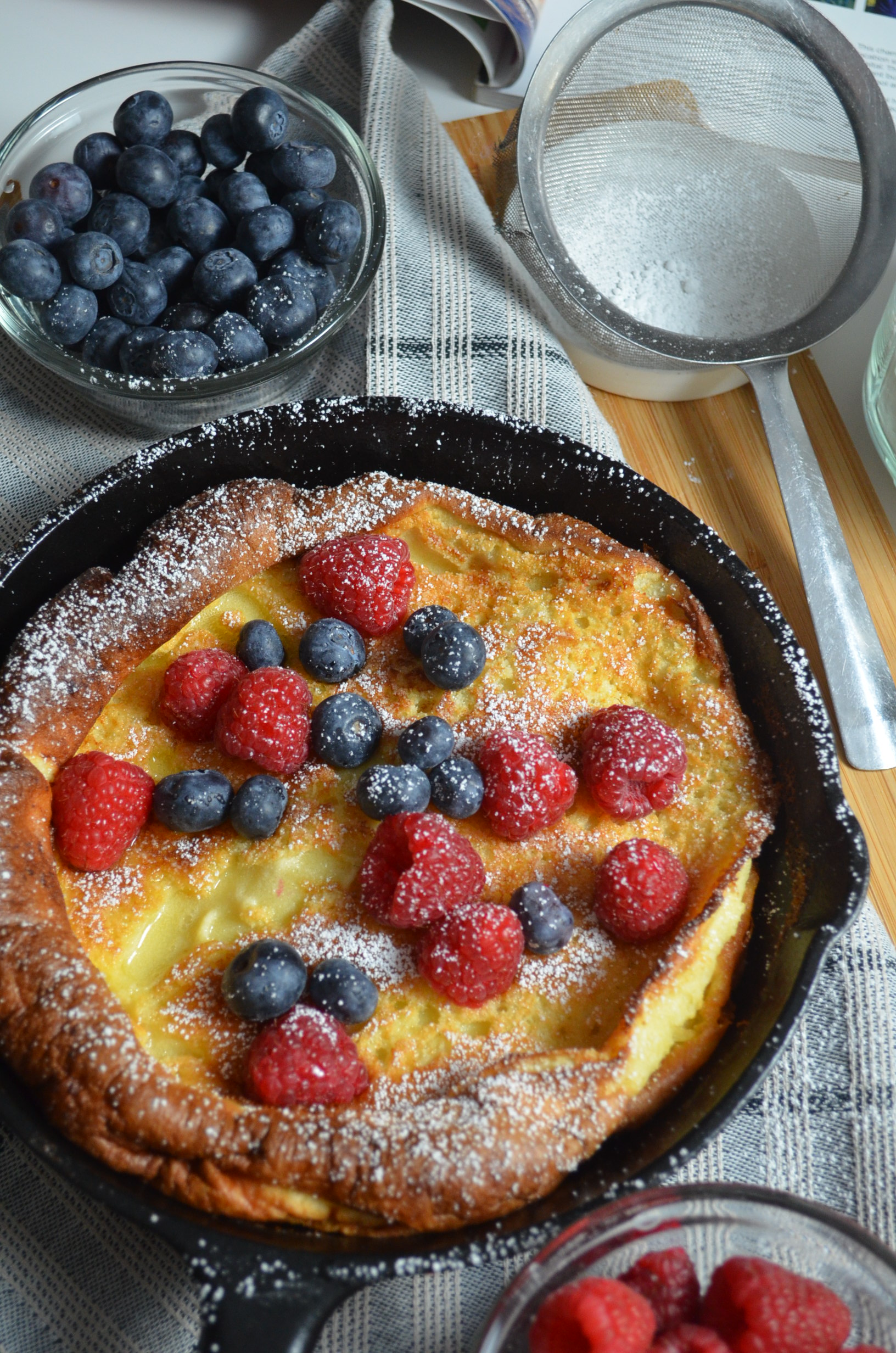 Small Batch Classic Dutch Baby Pancakes By SweetnSpicyLiving.com