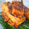 Teriyaki Tofu with Spinach&nbsp;2