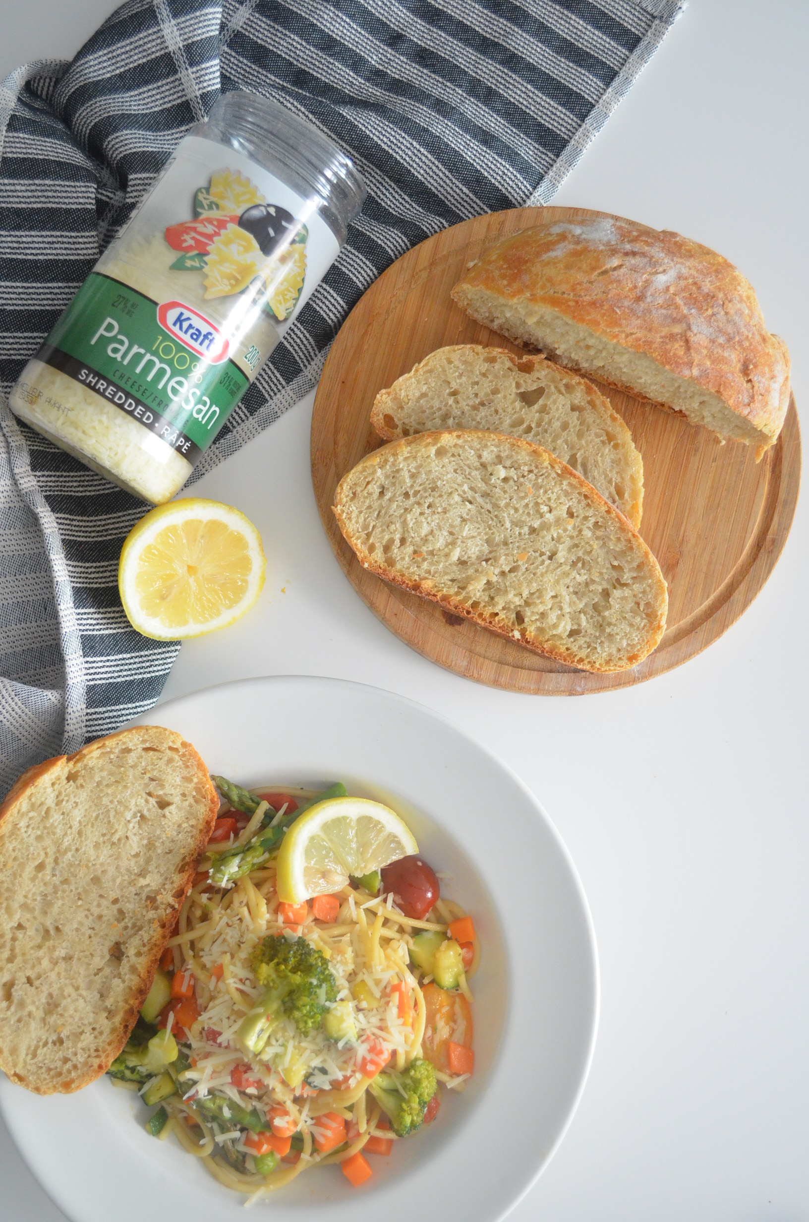 One Pan Vegetarian Pasta Primavera Recipe By SweetNSpicyLiving.com