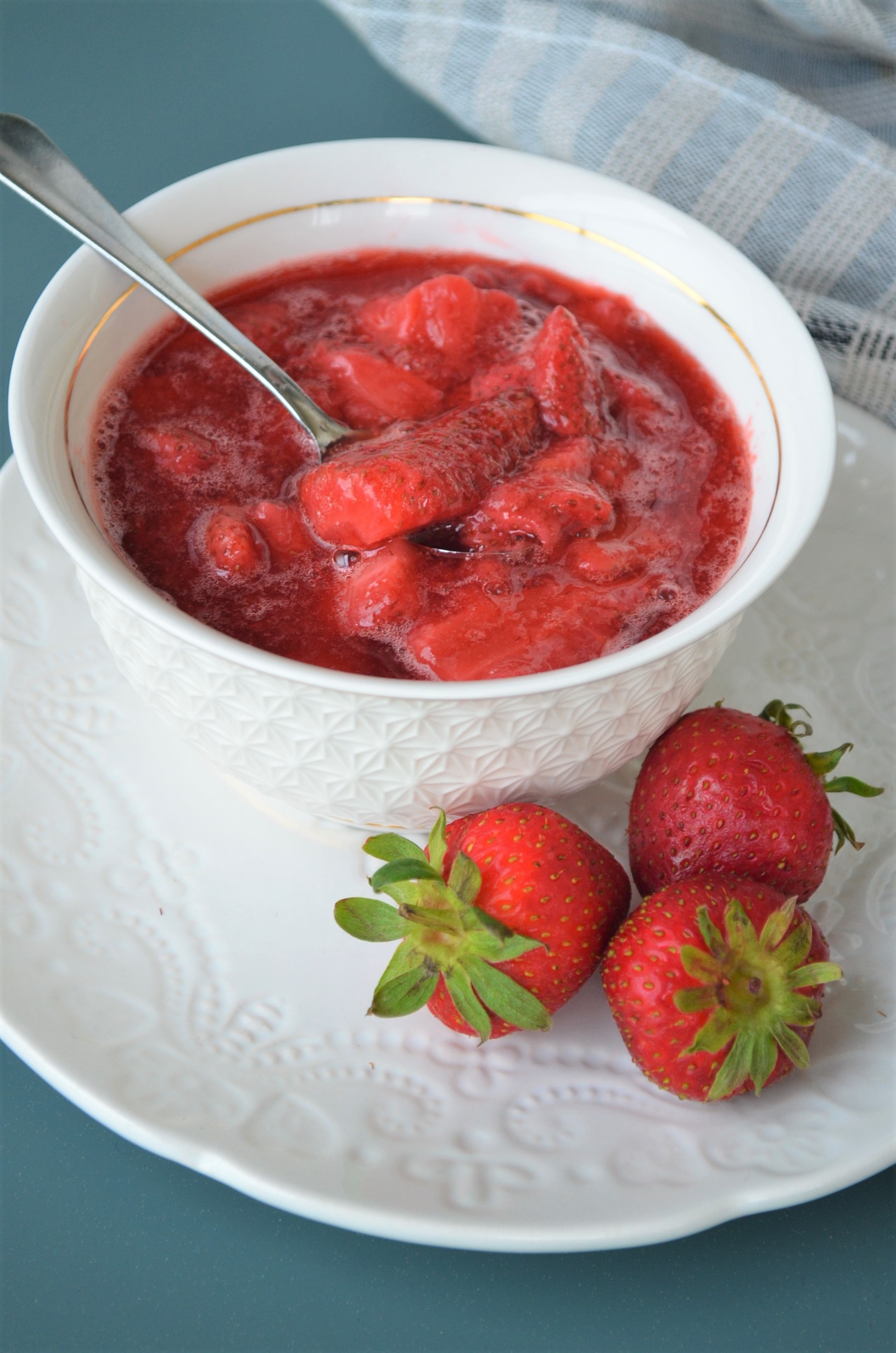 Simple Fruit Compote By SweetNSpicyLiving.com