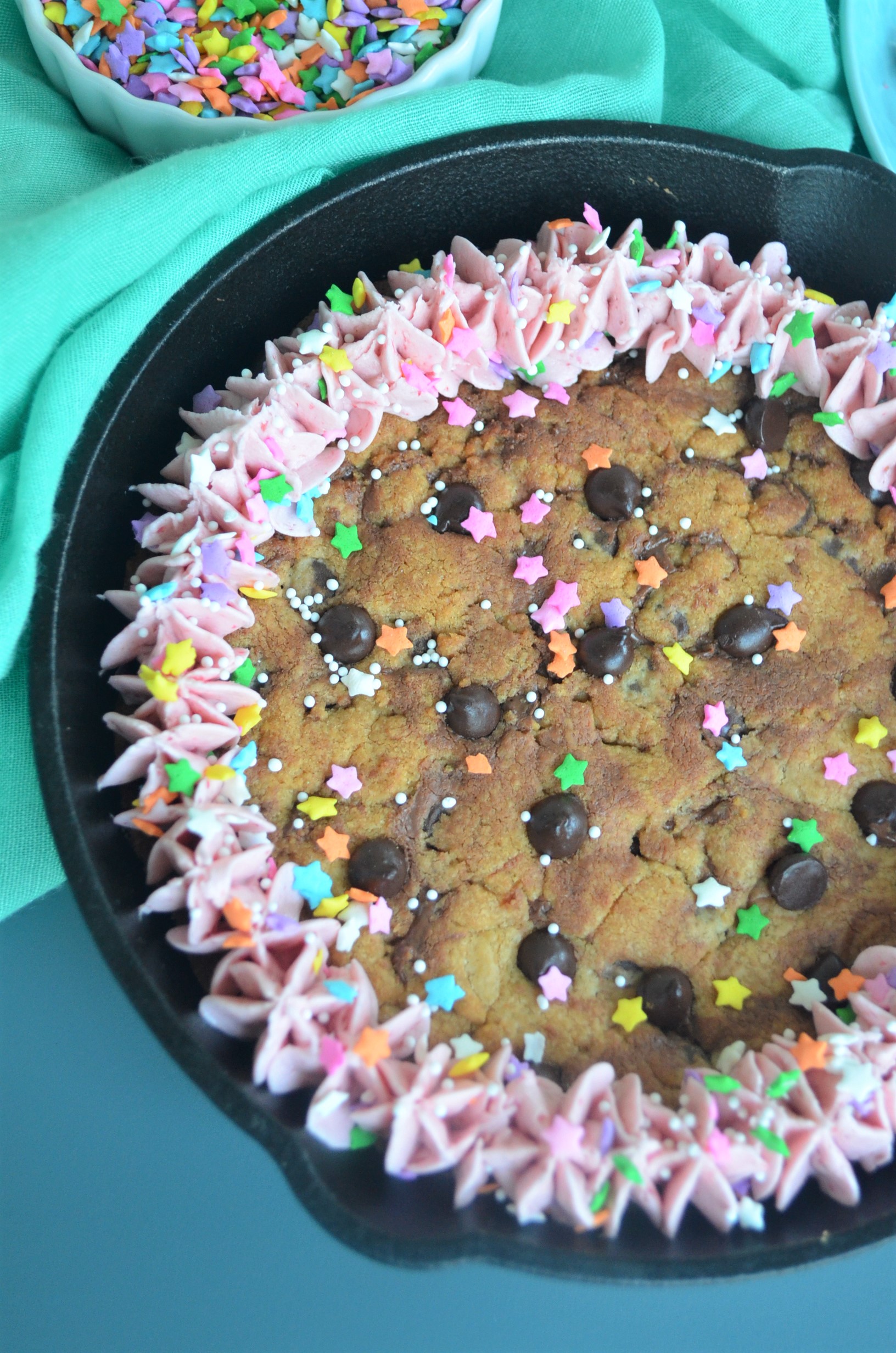 Chocolate Chip Skillet Cookie