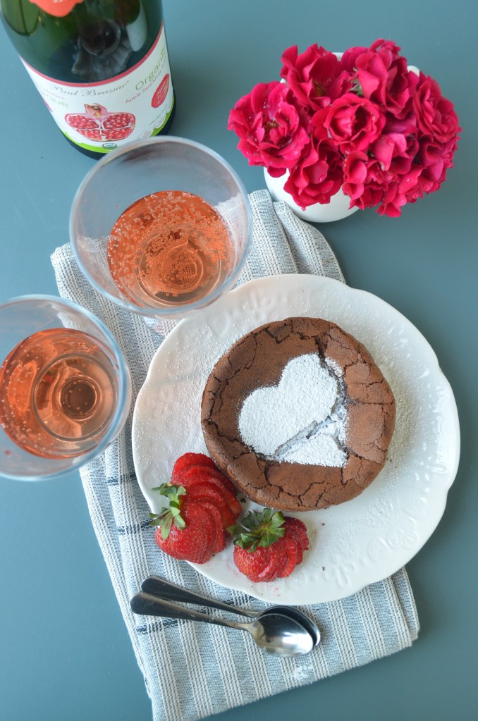 Flourless Chocolate Valentines Cake