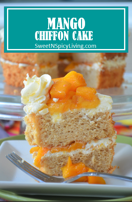 Mango Chiffon Cake