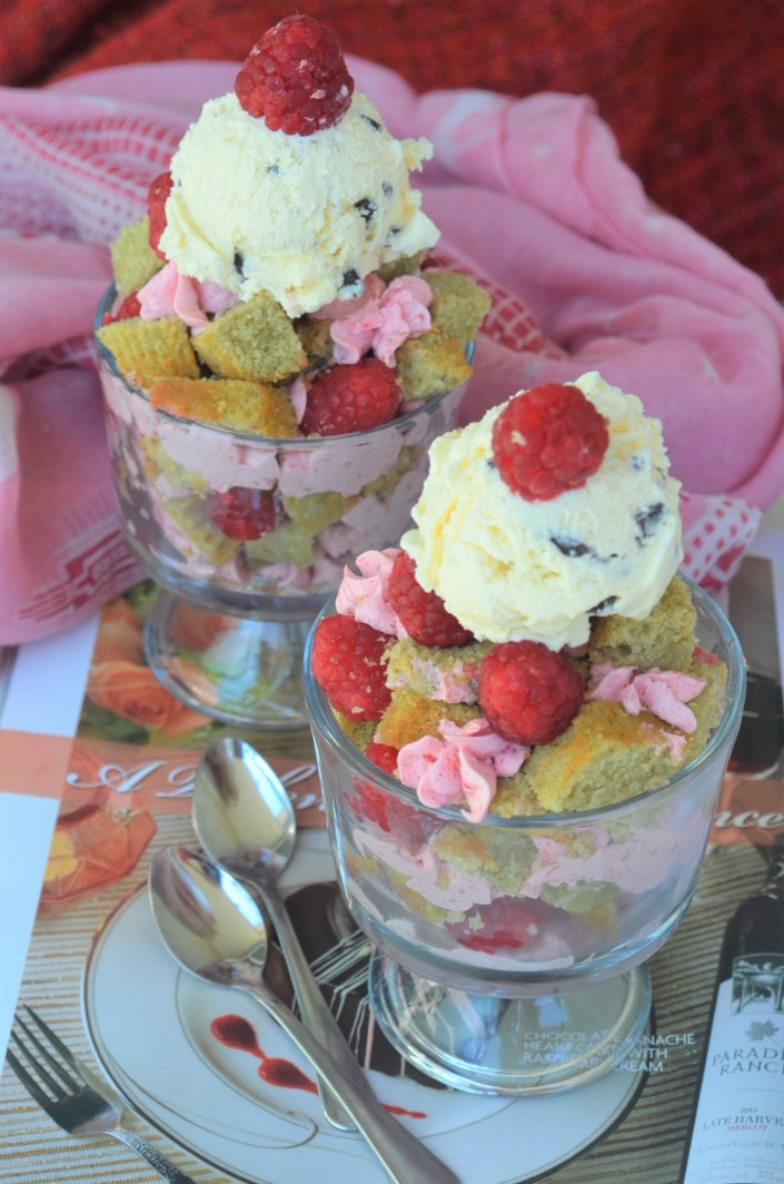 Matcha Raspberry Parfait