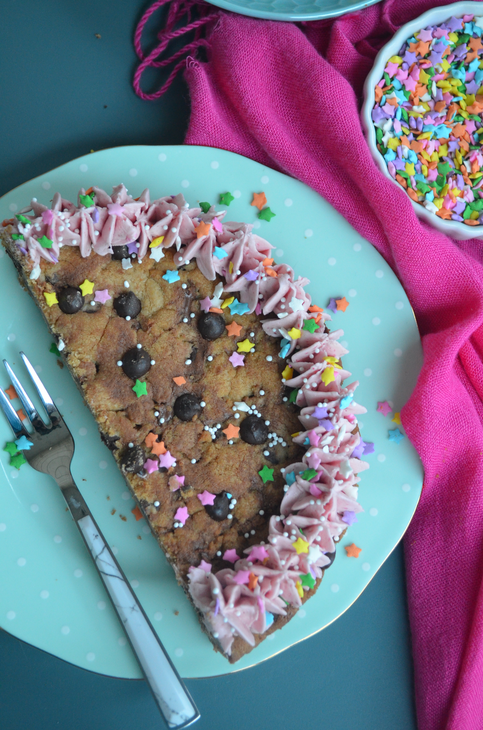 Small Batch Chocolate Chip Skillet Cookie By SweetNSpicyLiving
