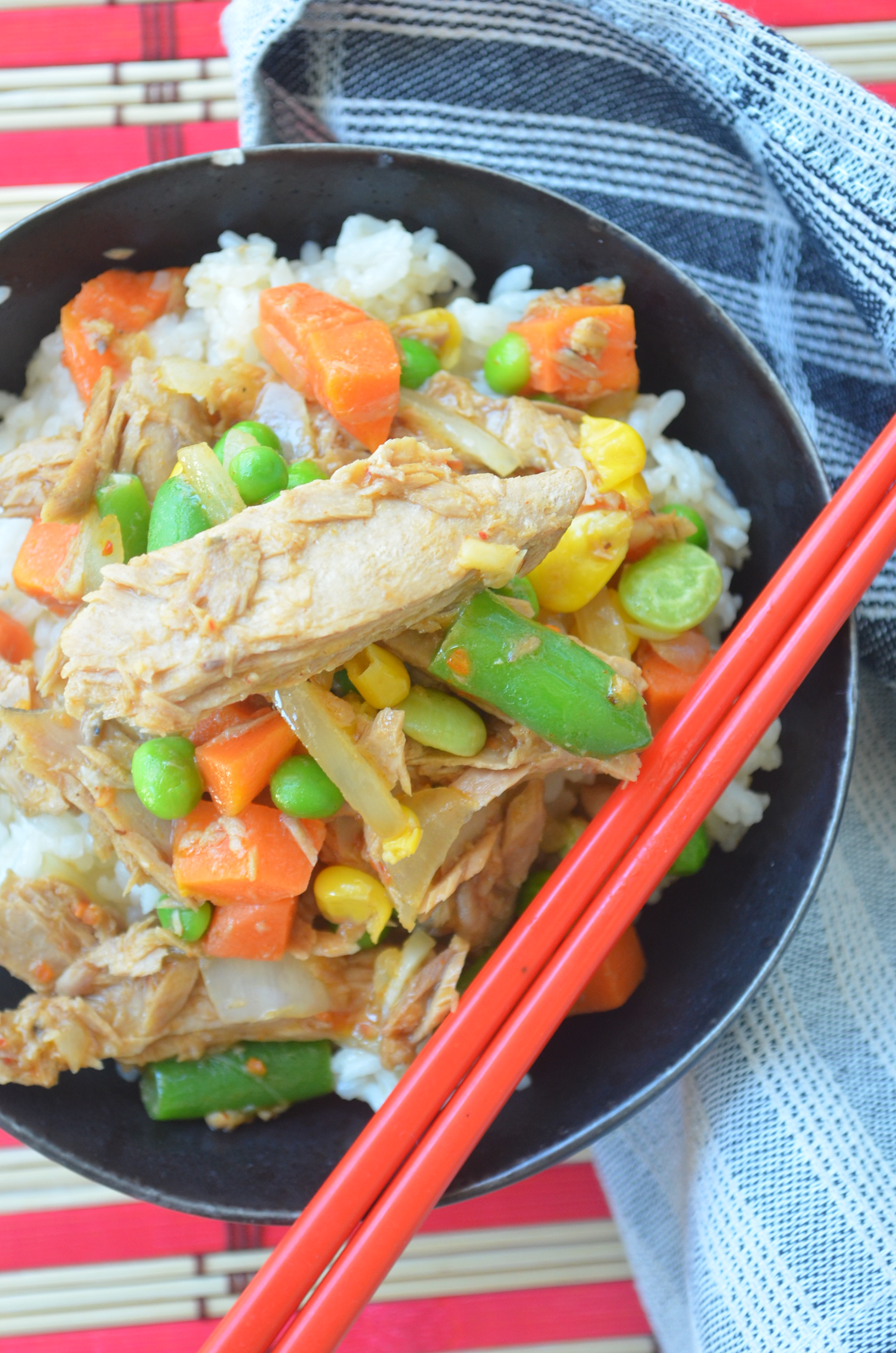 Spicy Tuna Rice Bowl