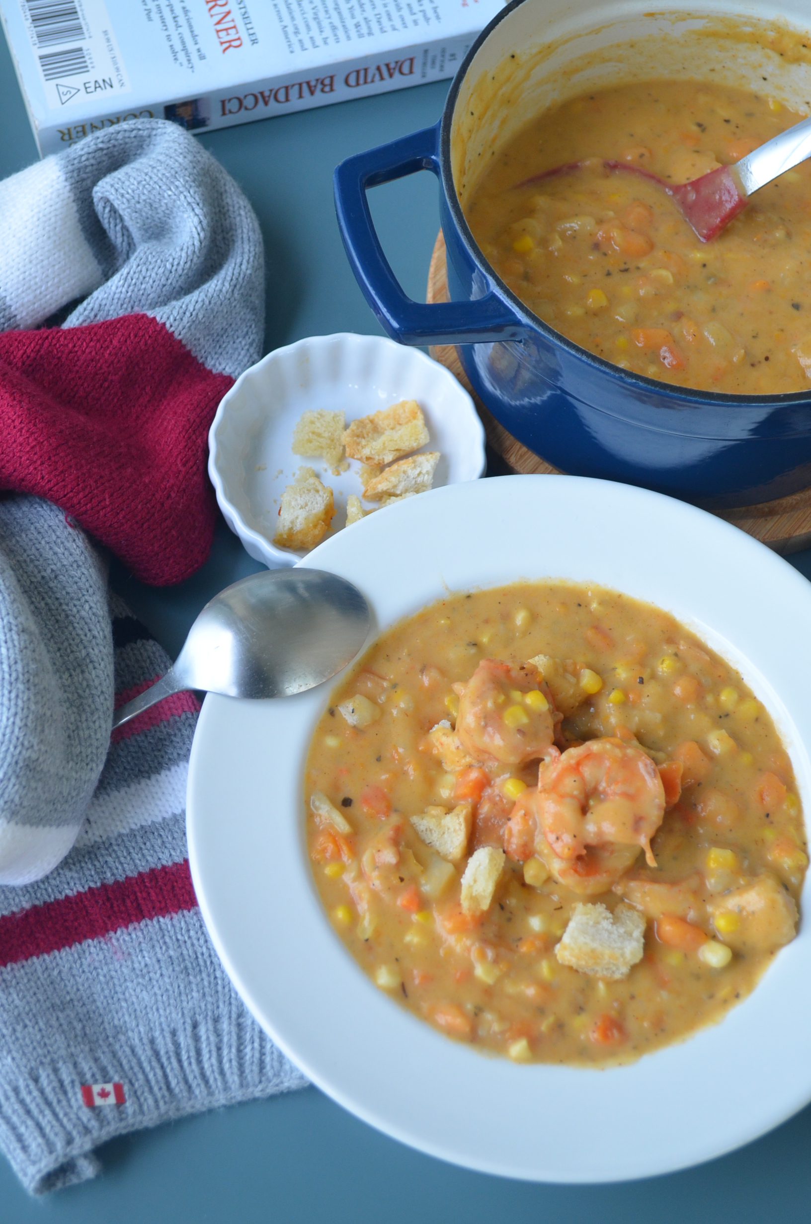 [VIDEO] Creamy Potato & Shrimp Chowder