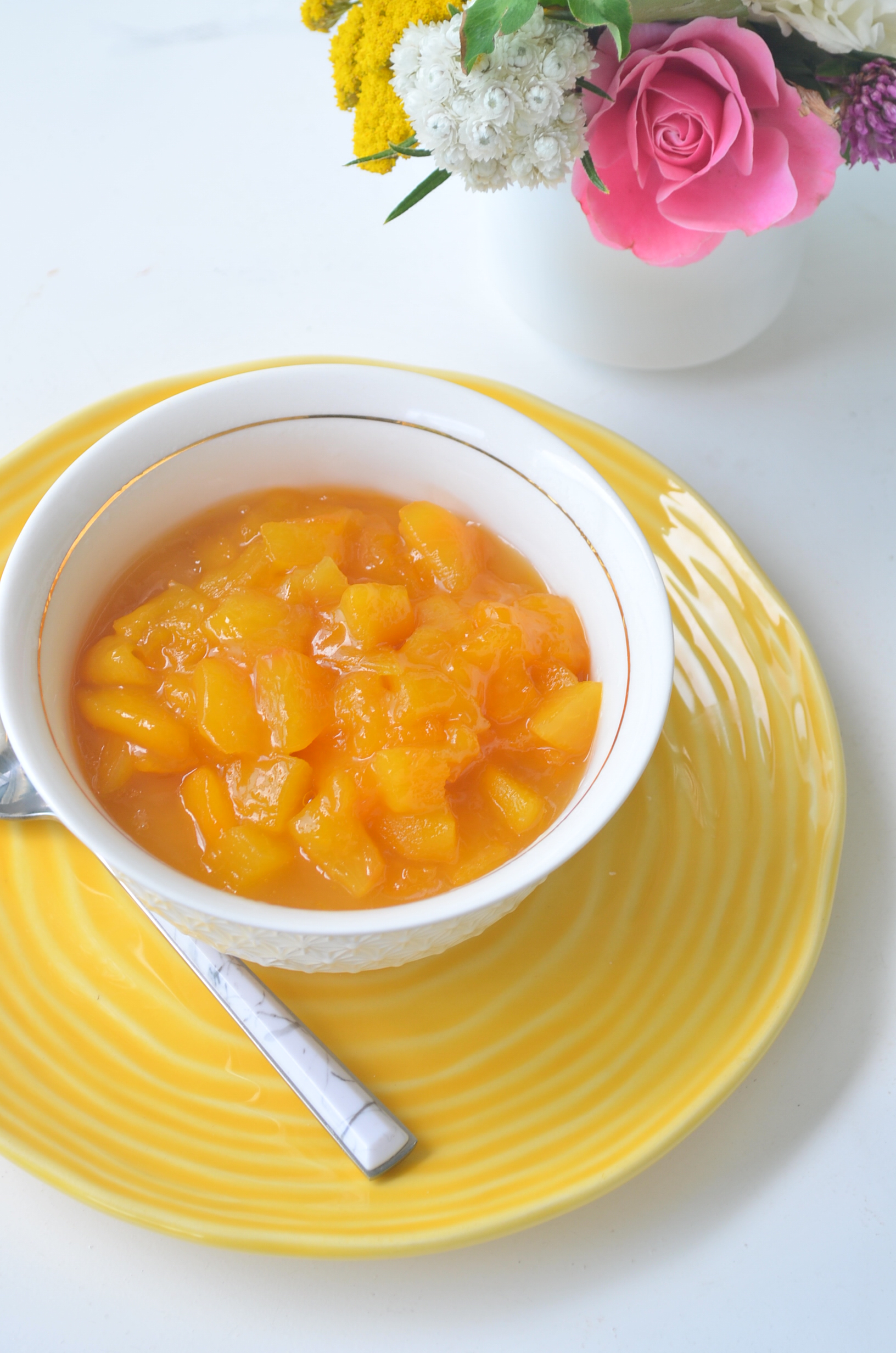 Homemade Peach Pie Filling