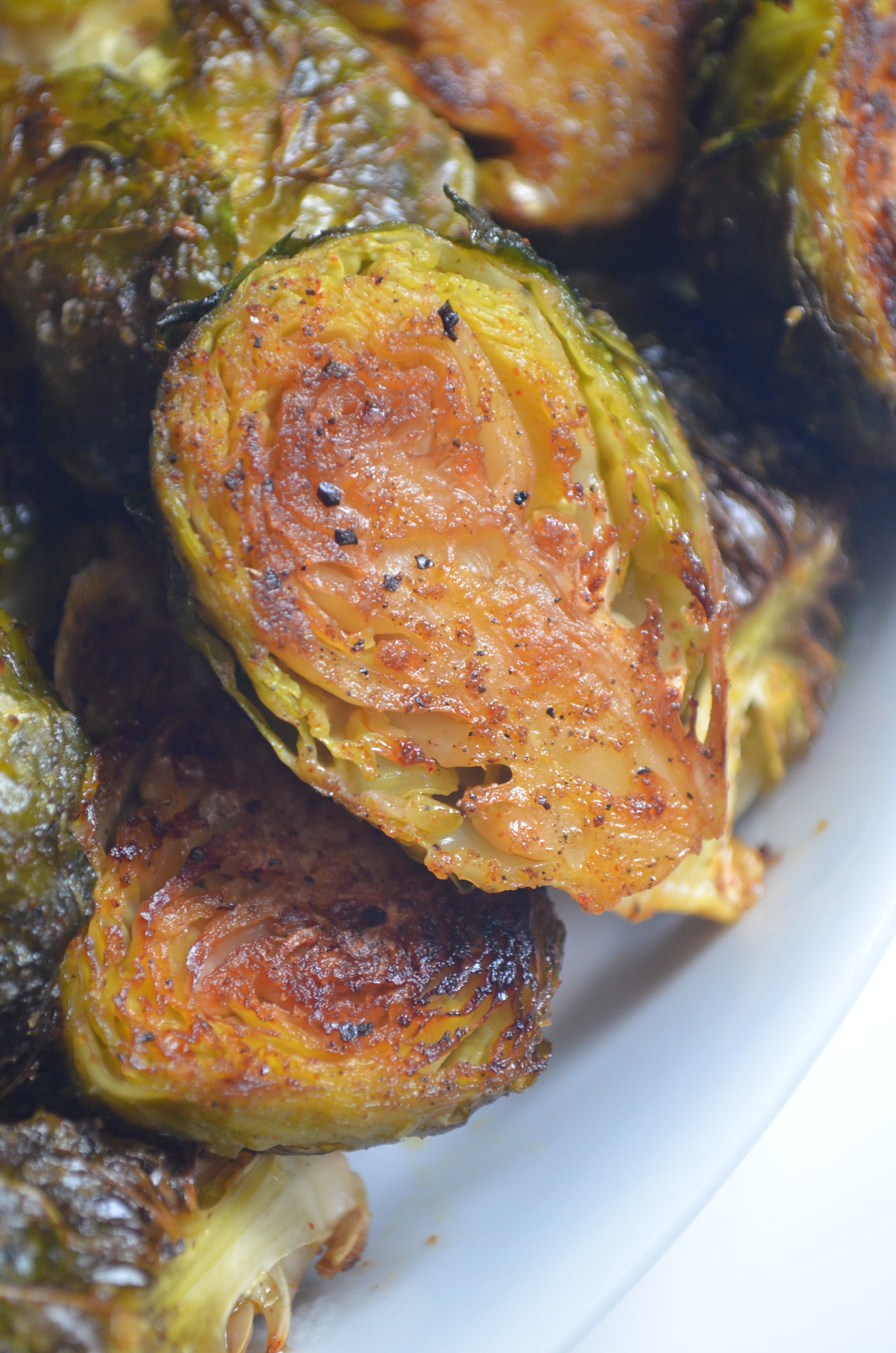 Small Batch Roasted Brussels Sprouts With Garlic Recipe