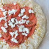 Vegetarian Feta and Tomato Pizza&nbsp;Pie