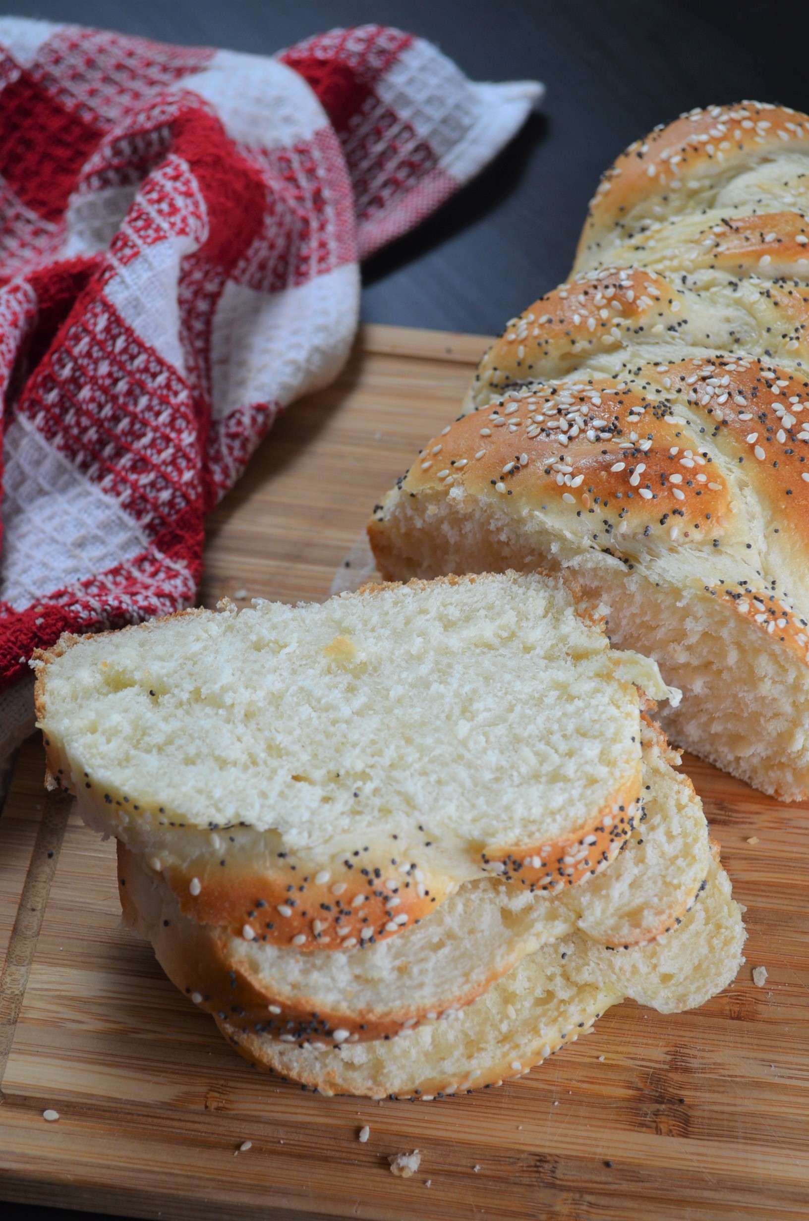 Braided White Bread
