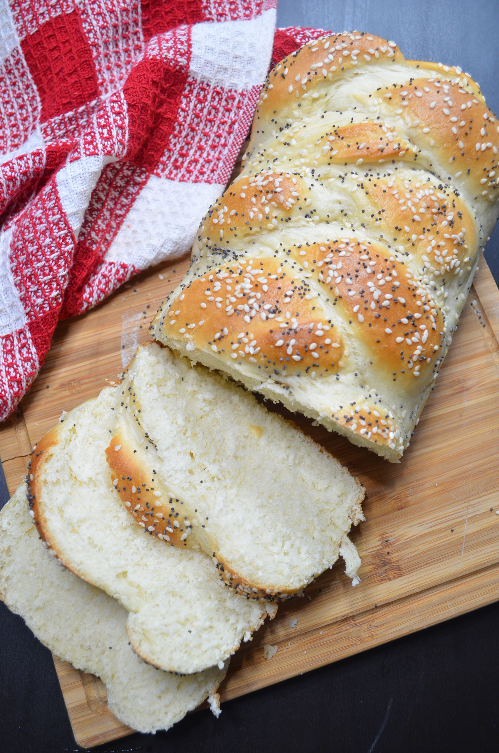 Braided White Sandwich Bread