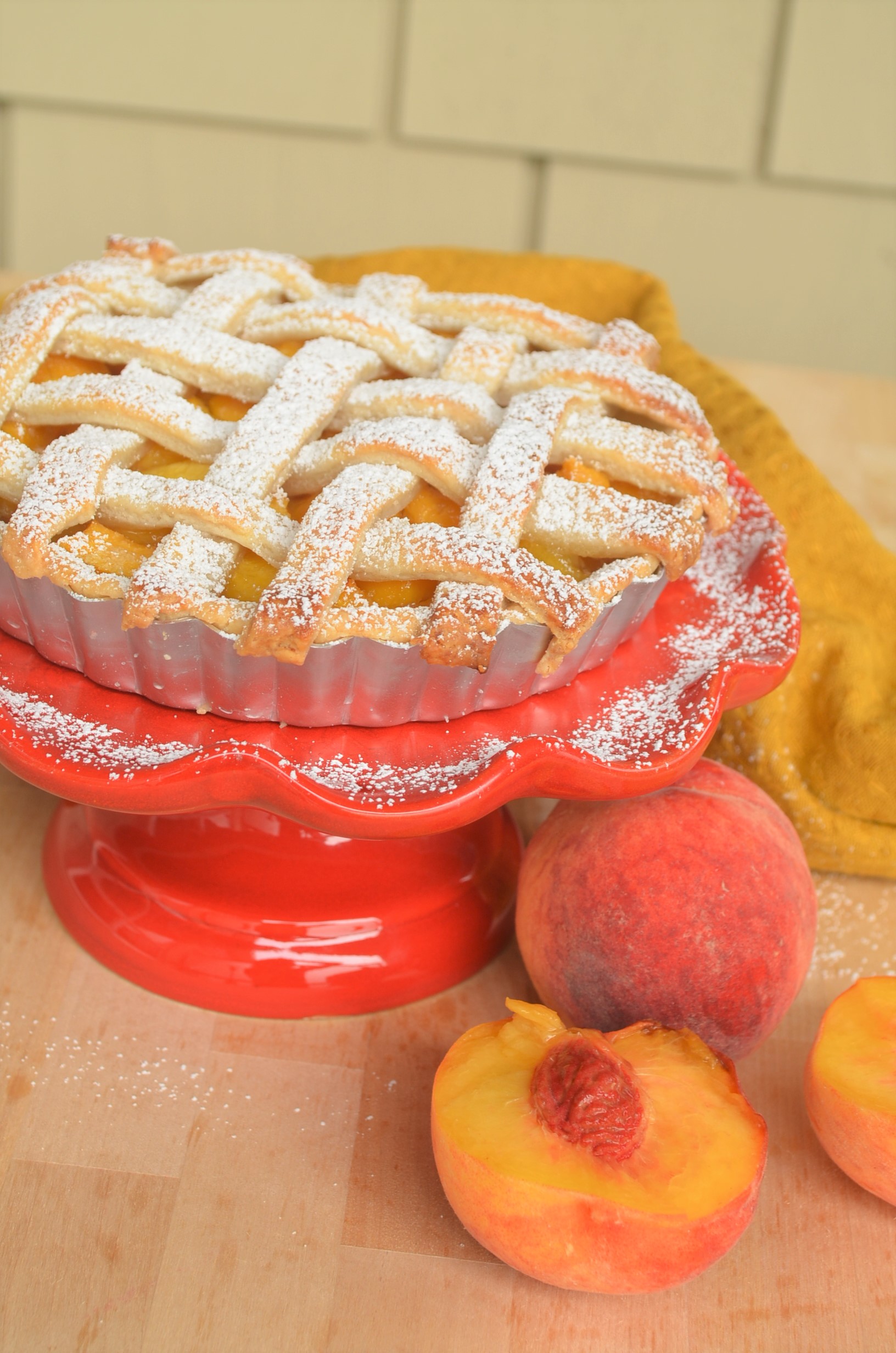 Peach and Mango Pie By SweetNSpicyLiving