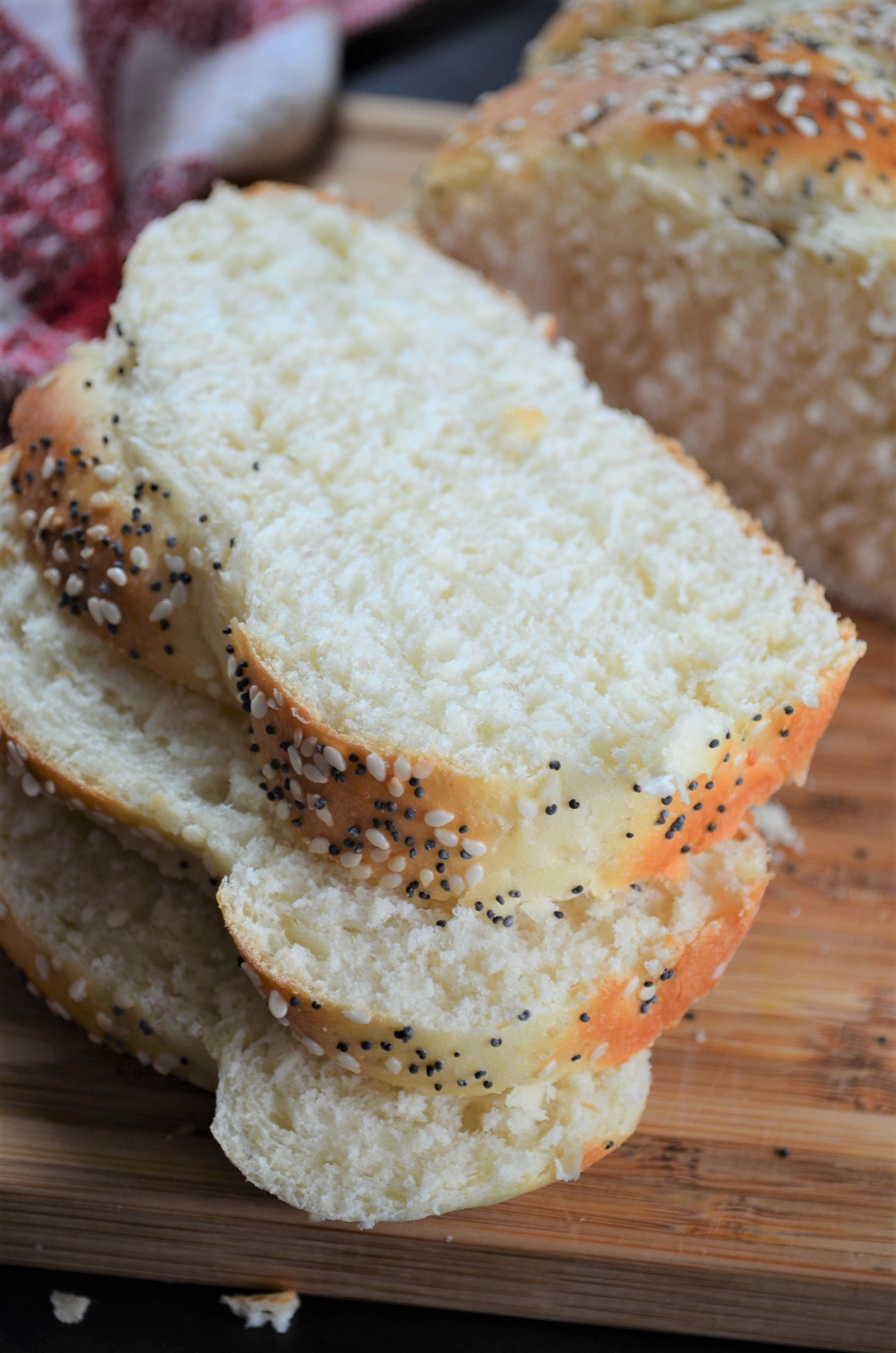 White Bread with Sesame Seed
