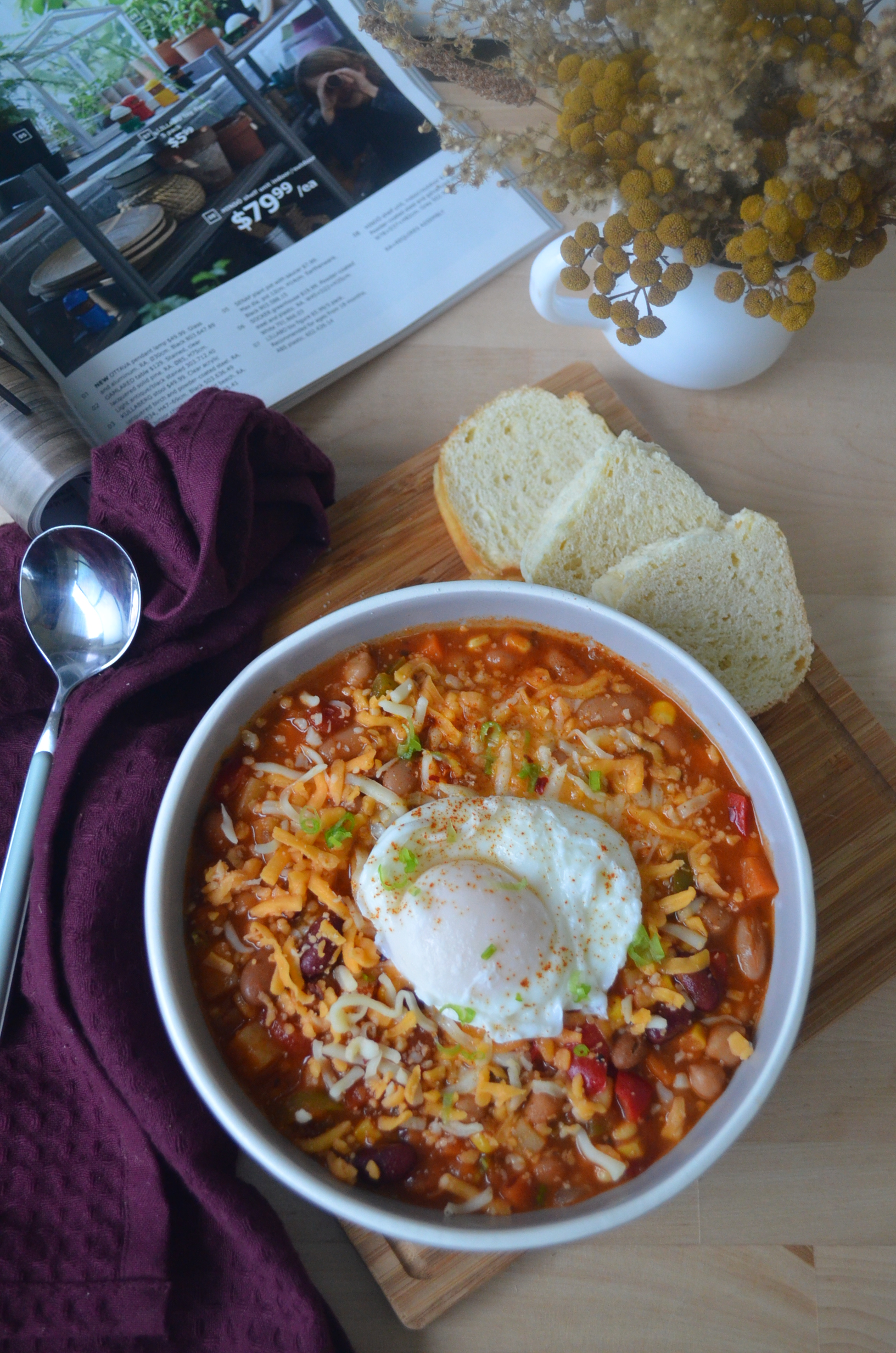 3 Beans Vegetarian Chili