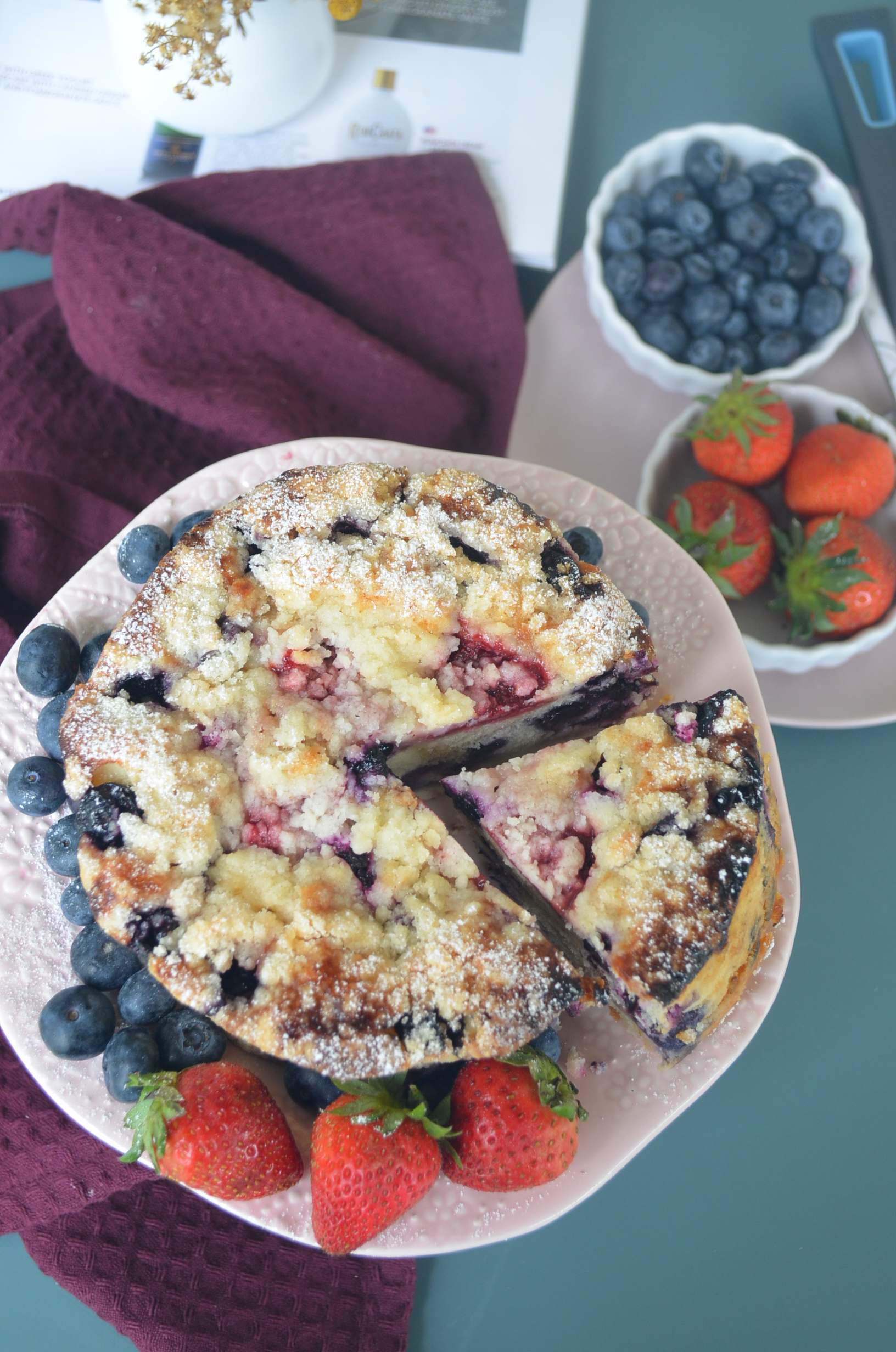 Berry Cake by SweetNSpicyLiving