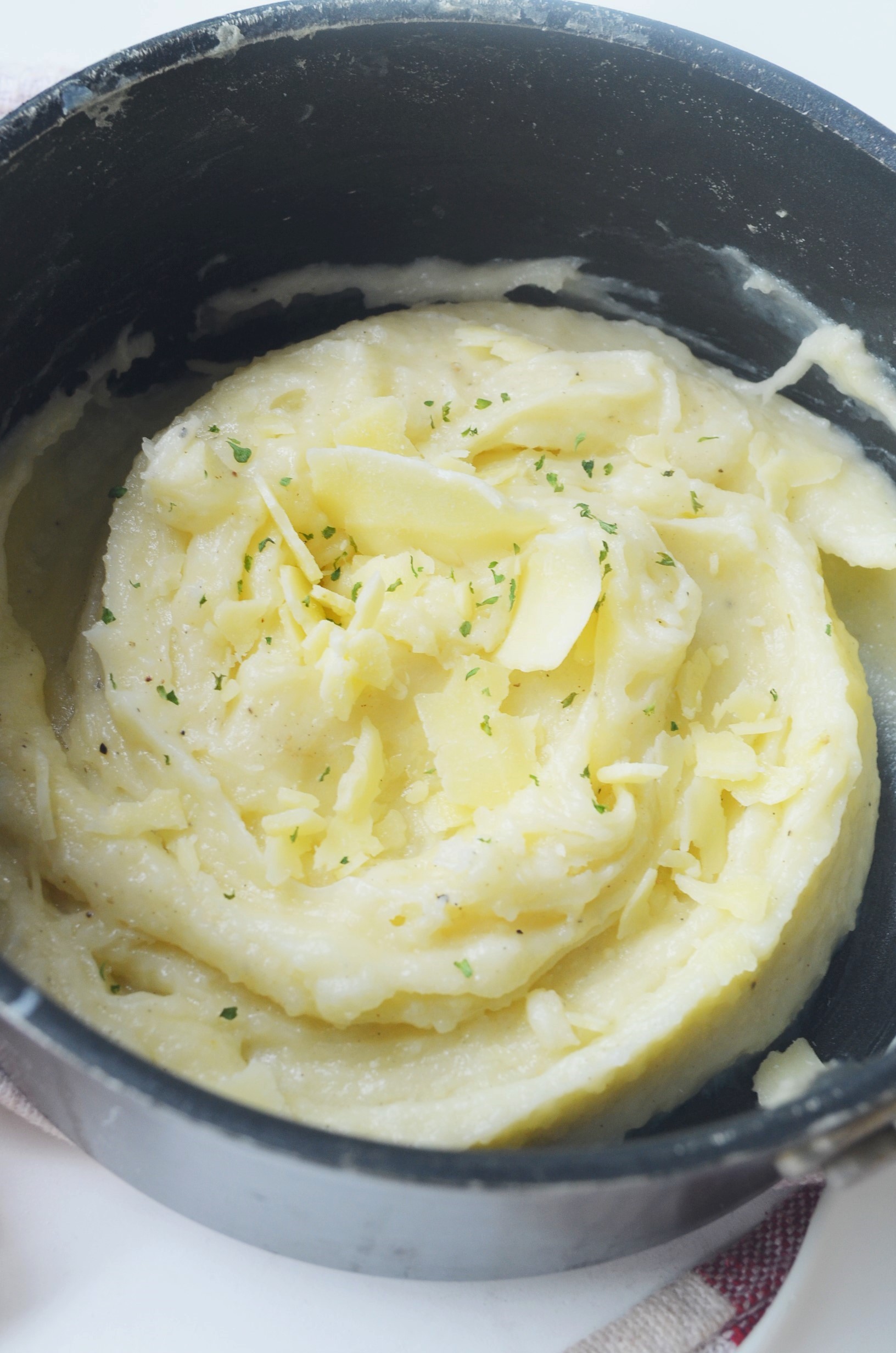 Garlic and Cheese Mashed Potato