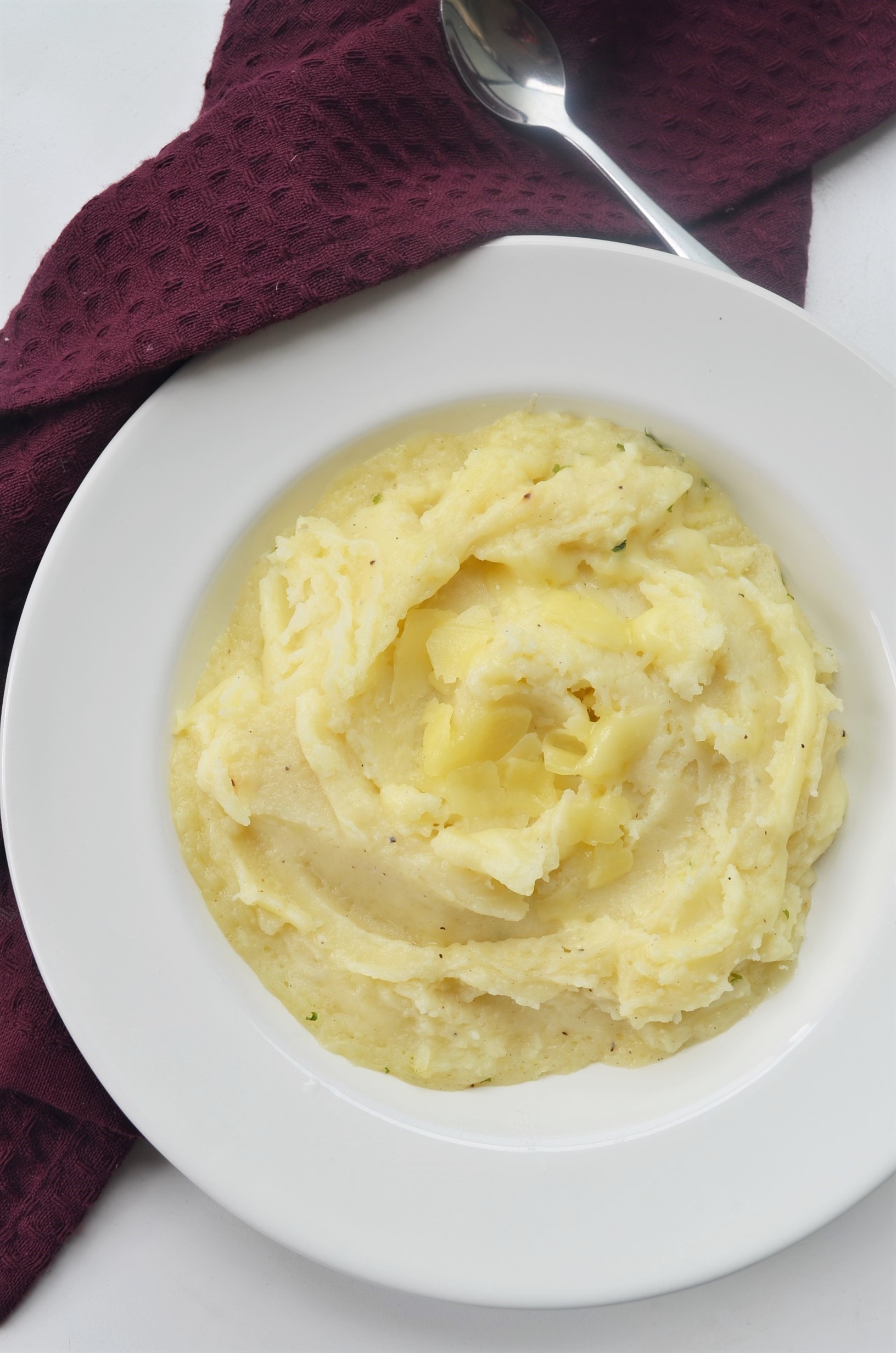 Small Batch Garlic Mashed Potato