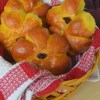SMall Batch Pumpkin Dinner Rolls by SweetNSpicyLiving