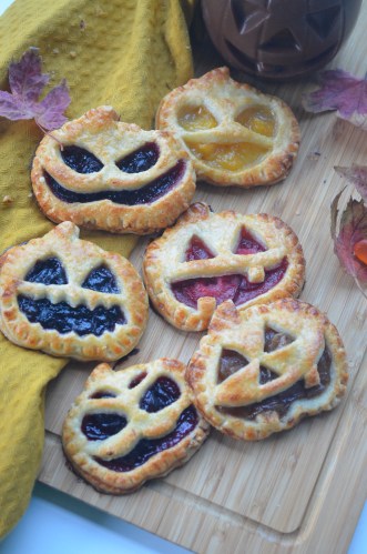 Small Batch Jack O Lantern Hand Pie