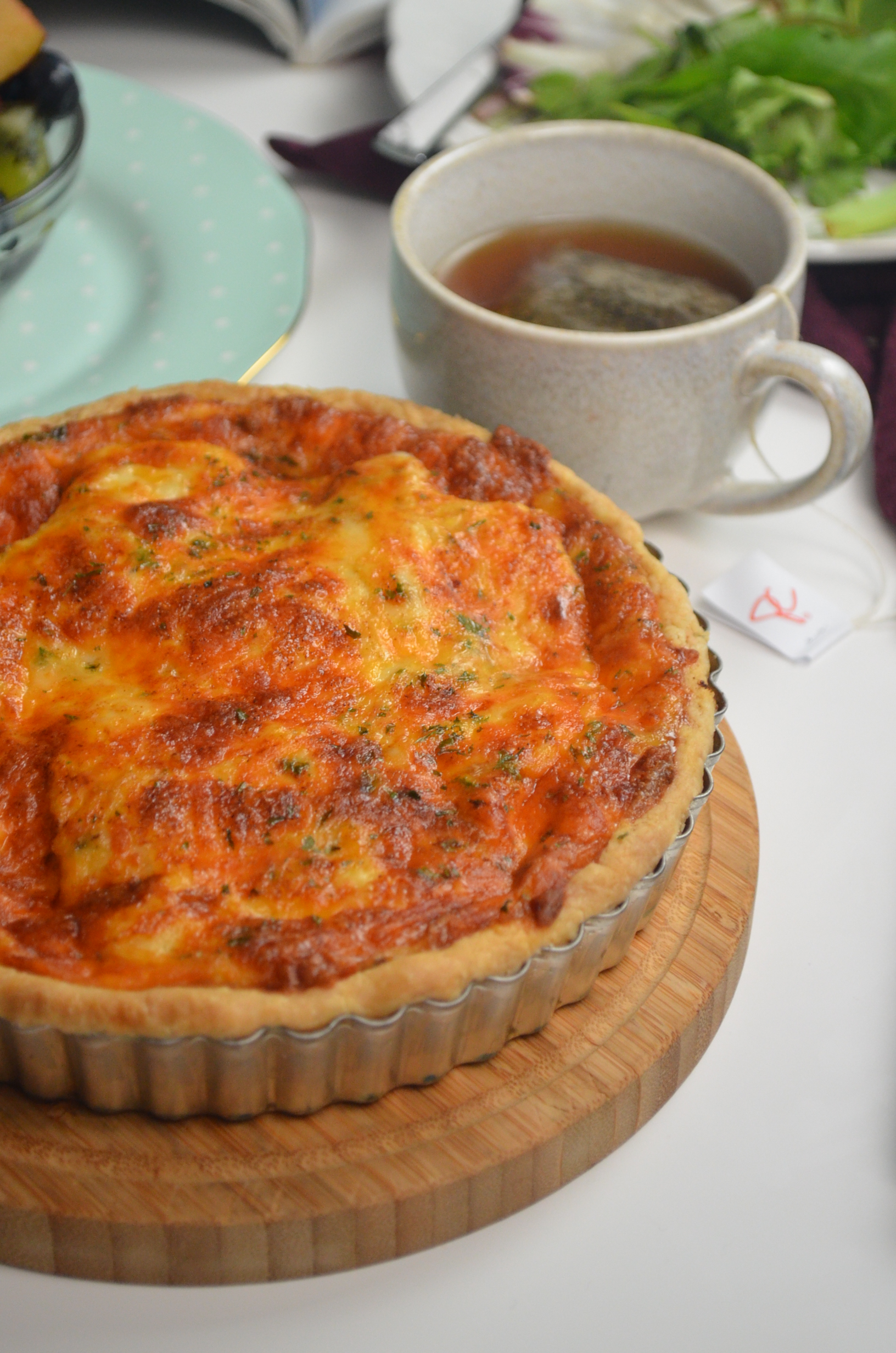Small Batch Potato Quiche