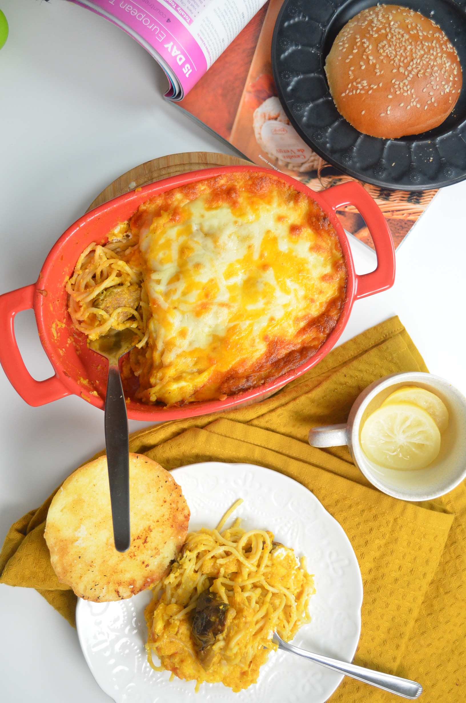 Butternut Squash Pasta Carbonara